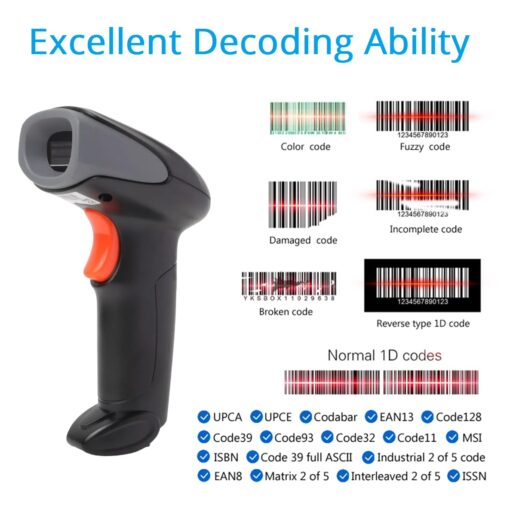 Buvvas POS Barcode Scanner-The Reliable high accuracy Scanner that streamlines check out times.