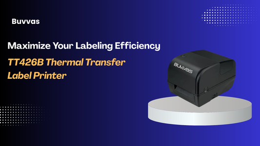 Maximize Your Labeling Efficiency with the TT426B Thermal Transfer Label Printer