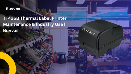 TT426B Thermal Label Printer Maintenance & Industry Use | Buvvas