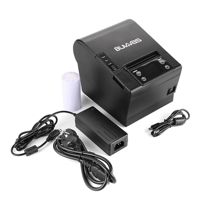 Buvvas HS-C830ULWB Thermal Receipt Printer Regular priceRs. 19,999.00 Sale priceRs. 12,000.00Sale Tax included. Key Interfaces Paper Size : 80mm(3inch)  Print Speed : 250mm/sec Printer Head Life : 100km  Cutter Life : 1 Million Cuts Support : RJ11 Cashdrawer Interface   USB+ LAN+Bluetooth+WIFI