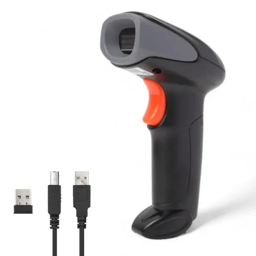 Buvvas Retail Handheld Barcode Scanner – High-speed scanning for retail and POS systems.