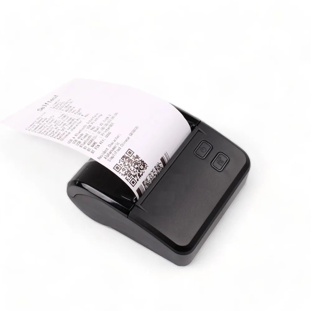 Buvvas M80 80mm Portable Bluetooth Thermal Printer | Bluetooth Printing | 3 Inch
