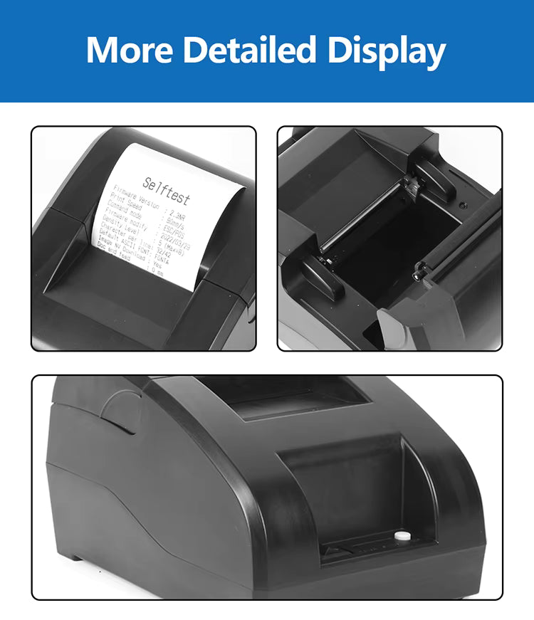 Buvvas H-58BT Thermal Receipt Printer